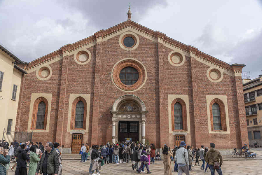 Italia - Milán 080 - iglesia Santa Maria delle Grazie.jpg